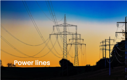 power lines inglese